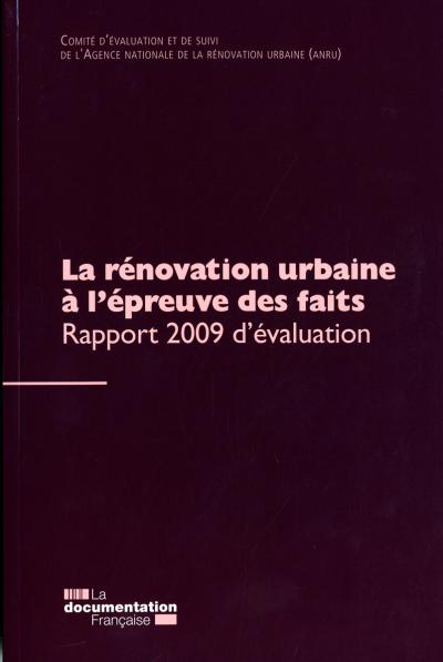 La rénovation urbaine à l'épreuve des faits
