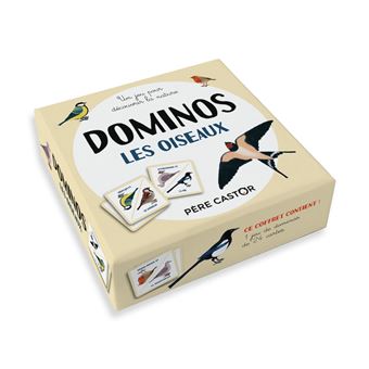 Jeu de dominos - Les oiseaux de mon jardin