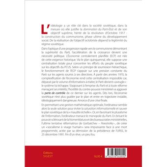 URSS, de l'idéologie à la crise finale