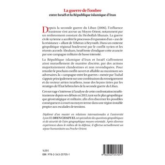 Guerre de l'ombre entre Israël et la République islamique de l'Iran