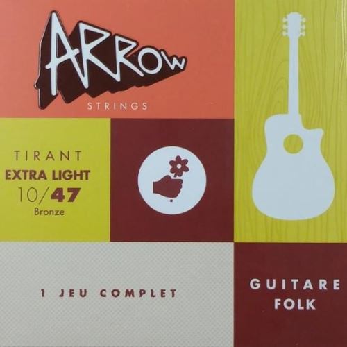 Arrow Snaren Voor Folk Gitaar - Extra Light