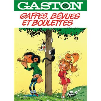 Gaston Lagaffe - Tome 14 - Gaston - Gaffes, Bévues Et Boulettes - André ...