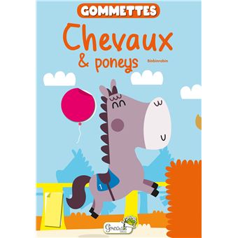 Gommettes chevaux et poneys