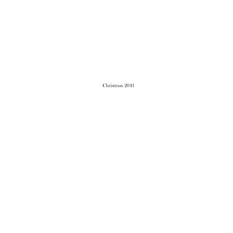 Christmas 2041