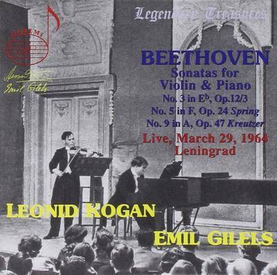 Sonates pour violon et piano N°3 , N°5 et N°9