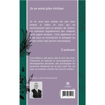 Je ne serai plus victime