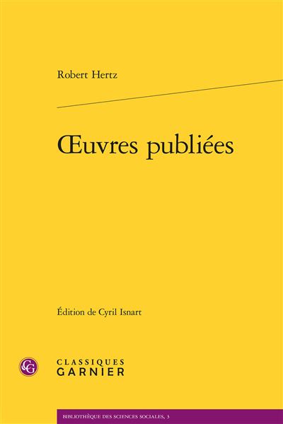 Oeuvres publiees