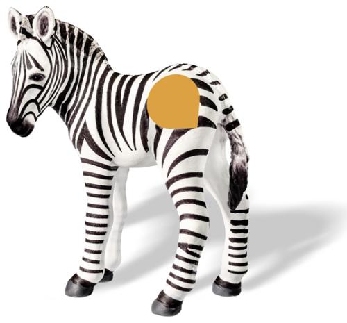 Figurine Zébreau Tiptoi Ravensburger