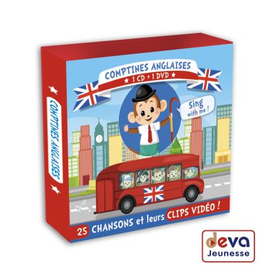 Comptines anglaises/plus dvd