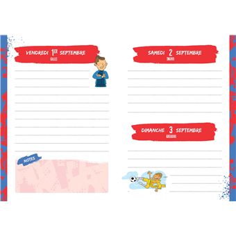 Agenda Foot 2023-2024