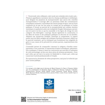 Les familles monoparentales