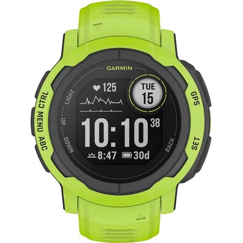 Garmin Instinct E 45Mm Electric Lime With Electric Band