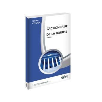 Dictionnaire De La Bourse Broche Olivier Coispeau Achat Livre Fnac