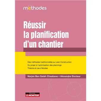 Réussir la planification d'un chantier - 1