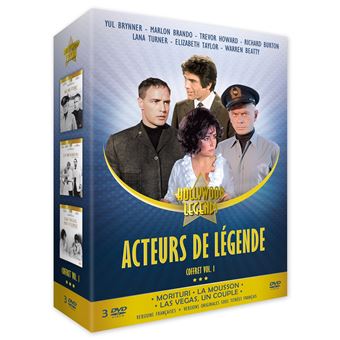 Coffret Acteurs de légende Volume 1 DVD