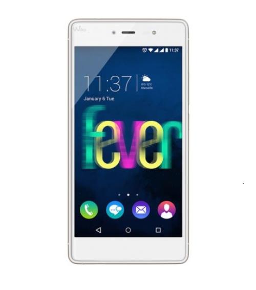 Smartphone Wiko Fever 16 Go Blanc et Or