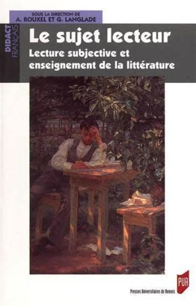 Sujet lecteur - Gérard Langlade - broché