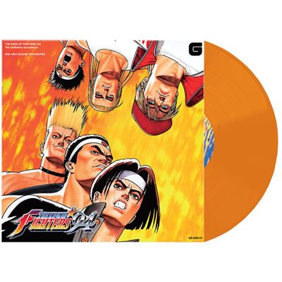 The King of Fighters '94 The Definitive Soundtrack Vinyle Orange