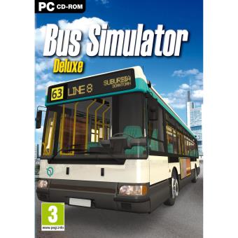 Bus Simulator Deluxe PC - Version PAL FR Complète, Très Bon état