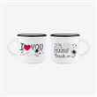 Tasse legami Espresso For Two I Love You To The Moon & Back