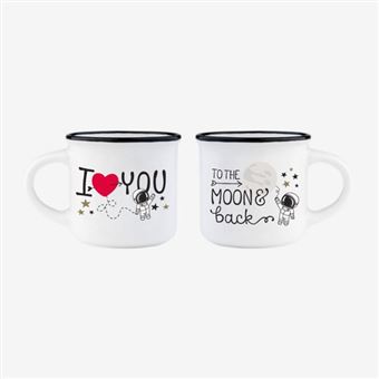 Tasse legami Espresso For Two I Love You To The Moon & Back