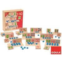 Goula - 51105 - Sac De Réglettes 10x10 Pour Apprentissage Mathématique Enfants