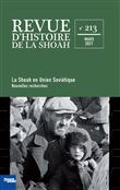 Revue d'Histoire de la Shoah