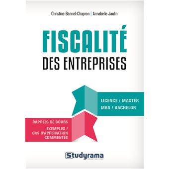 Fiscalité Des Entreprises - Broché - Annabelle Jaulin, Christine Bannel ...