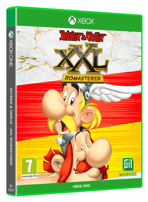 Pochette avant du jeu Asterix et Obelix XXL Romastered Edition Limitée Xbox One