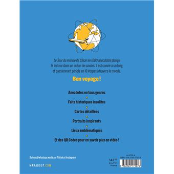Le tour du monde de César en 1000 anecdotes étonnantes