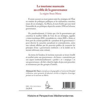 Le tourisme marocain au crible de la gouvernance