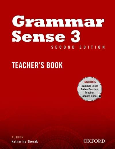 Grammar sense 3 Teacher's book with online practice access code card ...