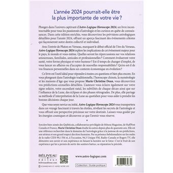 Astro-Logique - Horoscope 2024 - Astrologie traditionnelle - Horoscope chinois - Numérologie - Maisons d'âge et plus encore