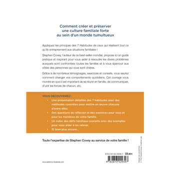 Les 7 habitudes des familles épanouies - S'épanouir en famille dans un monde tumultueux