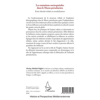 Les mutations sociospatiales dans le Maroc présaharien