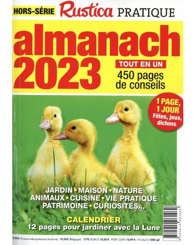 Hors Série Rustica Pratique ALMANACH 2023