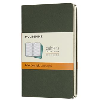 Cahier ligne poche myrte set de 3 - 1