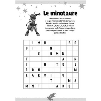 Bloc jeux   Défis Nature   Créatures&Mythologie   7+