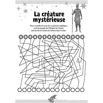 Bloc jeux   Défis Nature   Créatures&Mythologie   7+