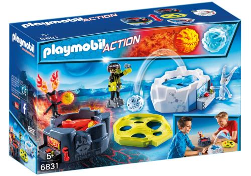 Playmobil Action 6831 Zone de combat avec robots