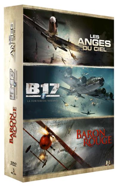 Coffret Combats aériens 3 films DVD