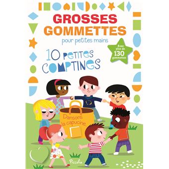 Comptines Dansons la capucine - Grosses gommettes