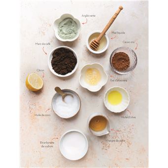 Soins naturels minute. À partir de produits du placard