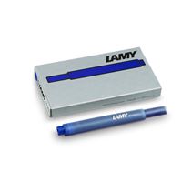 Set de 5 cartouches longues d’encre Lamy Bleu effaçable