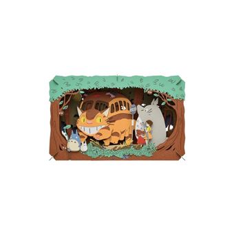 Figurine 9849 Ghibli Paper Theater Nekobus Arrival Pt - L18