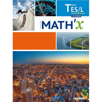 Mathx Tle Es L Avec Spécialité Es Livre - 