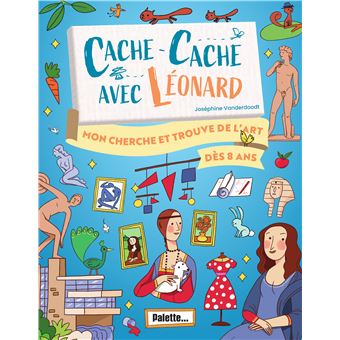 Cache-cache avec Léonard - Mon cherche et trouve dans l'Art