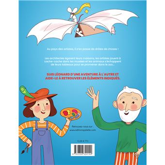 Cache-cache avec Léonard - Mon cherche et trouve dans l'Art