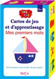 Cartes de jeu et d'apprentissage - Mes premiers mots