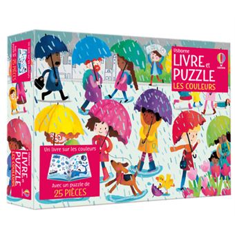 Les couleurs - Coffret Livre et puzzle
